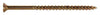 Hillman Power Pro No. 8 X 2 in. L Star Yellow Zinc Wood Screws 1 lb 165 pk