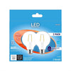 GE G25 E26 (Medium) LED Light Bulb Daylight 40 Watt Equivalence 2 pk - Deal of The Week