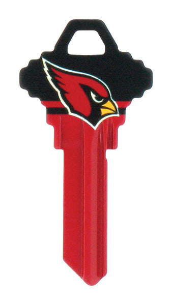 Llave en blanco universal para casa u oficina de los Arizona Cardinals de Hillman (paquete de 6).