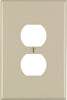 Placa de pared de tomacorriente dúplex de nailon de 1 unidad Leviton Ivory, paquete de 1 (paquete de 25)