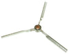 Dial 17-1/2 in. H x 9 in. W Steel White Ball Bearing and Cushion