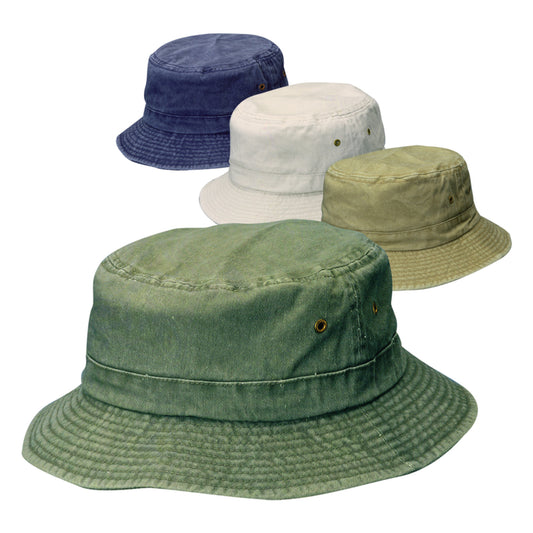 Dorfman Pacific Bucket Hat Assorted Colors Youth (Pack of 12)