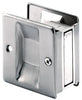 Prime-Line 2.5 in. L Satin Nickel Silver Brass Pocket Door Pull - Open Box