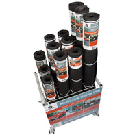 Flexgard 72 in. L X 48 in. W Black Smooth Top/Smooth Bottom Rubber Mat Rubber Utility Mat