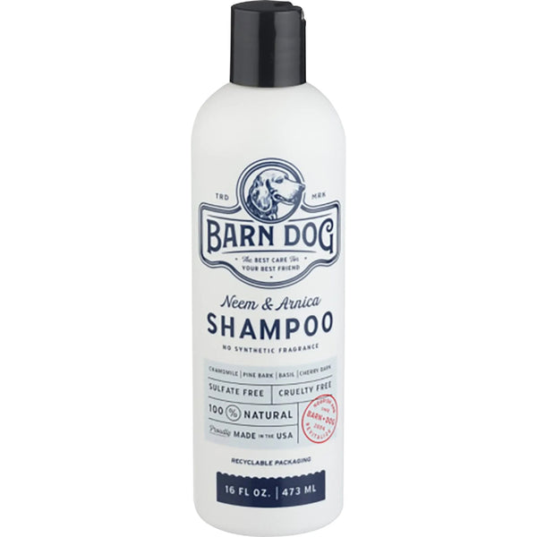Champú de neem para perros de granero