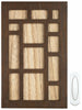 Heath Zenith Brown Wood Wireless Door Chime Kit