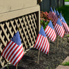 Valley Forge American Flag 8 in. H x 12 in. W (Pack of 48)