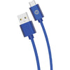 iEssentials USB-C to USB-A Charge and Sync Cable 6 ft. Blue