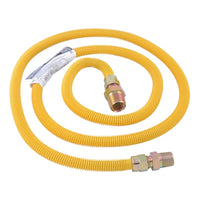 Eastman ProCoat 3/8 in. MIP X 1/2 in. D MIP 72 in. Stainless Steel Gas Connector - Deal of The Week