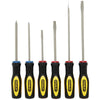 Stanley 6 pc Screwdriver and Bit Set Assorted in.