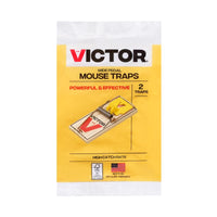 Victor Snap Trap For Mice 2 pk (Pack of 36)