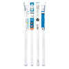 iDesign Cameo Shower Curtain Rod 42 in. L White