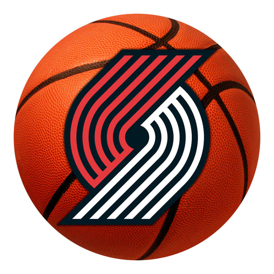 NBA - Portland Trail Blazers Basketball Rug - 27in. Diameter