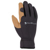 Carhartt Men's Indoor/Outdoor Open Cuff Work Gloves Beige/Black L 1 pair