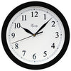 La Crosse Technology 10 in. L X 10 in. W Indoor Classic Analog Wall Clock Plastic Black