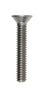 Hillman No. 1/4-20 X 1-1/2 in. L Phillips Flat Head Stainless Steel Machine Screws 100 pk