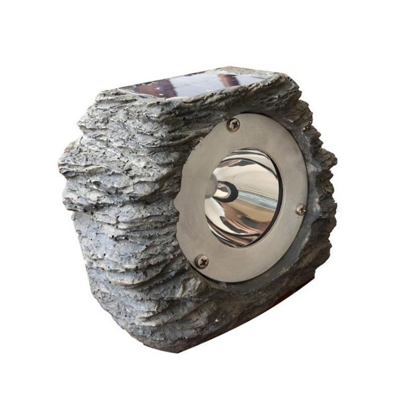 Living Accents Solar Powered LED Rock Spotlight 1 pk | Max Warehouse