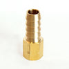 Brass 1/8 in. D X 3/8 in. D Adapter 1 pk (Pack of 5)