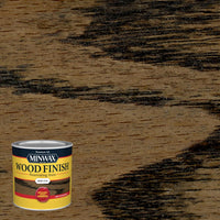 Minwax Wood Finish Semi-Transparent Ebony Oil-Based Wood Stain 0.5 pt.
