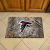 NFL - Atlanta Falcons Camo Rubber Scraper Door Mat