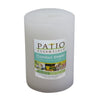 Patio Essentials Candle Wax For Mosquitoes/Other Flying Insects 8 oz. (Pack of 16)