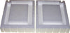 Construction Metals 6.5 in. H X 7.75 in. W White Polystyrene Vent Plug