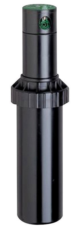 Orbit Plastic Black 1/2 in. Inlet Adjustable Pop-Up Gear Drive Sprinkler Head 3.5 L x 3.5 W in.