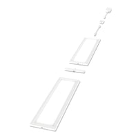 Good Earth Lighting 12 in. L White Plug-In LED Undercabinet Light 879 lm