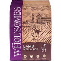 Wholesomes Whole Grain Adult Dog Food, Lamb & Rice, 40 lbs.