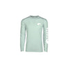 Costa L Long Sleeve Men's Crew Neck Mint Technical Crew Tee Shirt