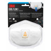 3M N100 Lead Paint Removal Disposable Respirator Valved White 1 pc