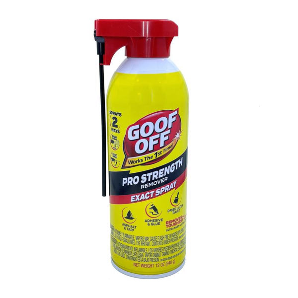 Removedor multiusos Goof Off Go Pro Strength de 12 oz, paquete de 6