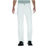 Dickies Men's Cotton Double Knee Pants White 32x30
