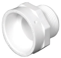 Charlotte Pipe 1-1/2 in. Hub X 1-1/4 in. D MPT PVC Pipe Adapter 1 pk - Deal of The Week