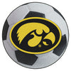 University of Iowa Soccer Ball Rug - 27in. Diameter