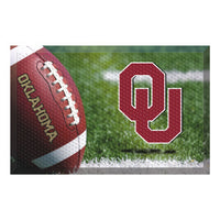 University of Oklahoma Rubber Scraper Door Mat