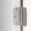 National Hardware Squeak Guard 3.5 in. L Satin Nickel Door Hinge 3 pk