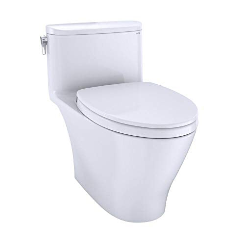 TOTO Nexus One-Piece Elongated 1.28 GPF Toilet with SS124 SoftClose Seat