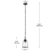Globe Electric Roth Oil Rubbed Bronze Bronze 1 lights Pendant Light