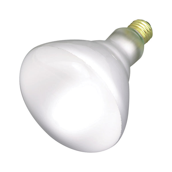 Bombilla incandescente reflectora Satco BR40 de 65 W, E26 (mediana), blanca suave, paquete de 1