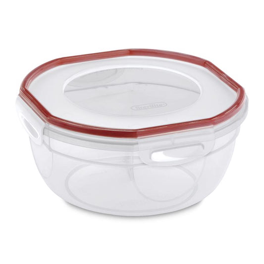 Sterilite 03938604 2.5 Quart Ultra Seal™ Food Storage Bowl (Pack of 4)