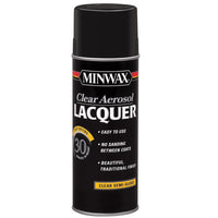 Minwax Semi-Gloss Clear Oil-Based Lacquer 12 oz (Pack of 6)