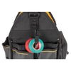 DeWalt Ballistic Nylon Electrician Tote Tote Bag 34 pocket Black/Yellow 1 pc