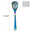 Totally Bamboo Baltique Multicolored Birch Wood Slotted Spoon