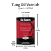 Old Masters Wood Care Clear Tung Oil Varnish 1 qt (Pack of 6)