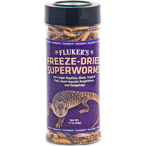 Supergusanos liofilizados
