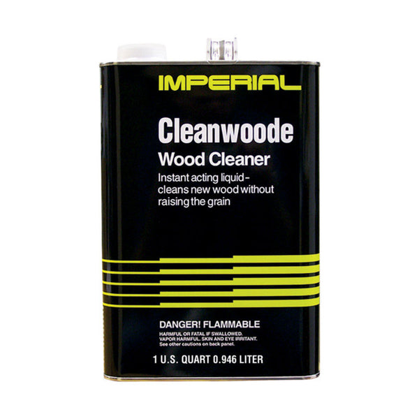Limpiador de madera transparente a base de solvente Imperial Cleanwoode 1 cuarto de galón