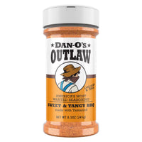 Dan-O's Outlaw Sweet & Tangy BBQ BBQ Seasoning 8.5 oz