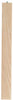 Waddell Parsons Style Ash Wood Natural Unfinished Table Leg 6 H x 5/16 Dia. in. with Hardware
