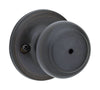 Kwikset Cove Venetian Bronze Privacy Knob Right or Left Handed